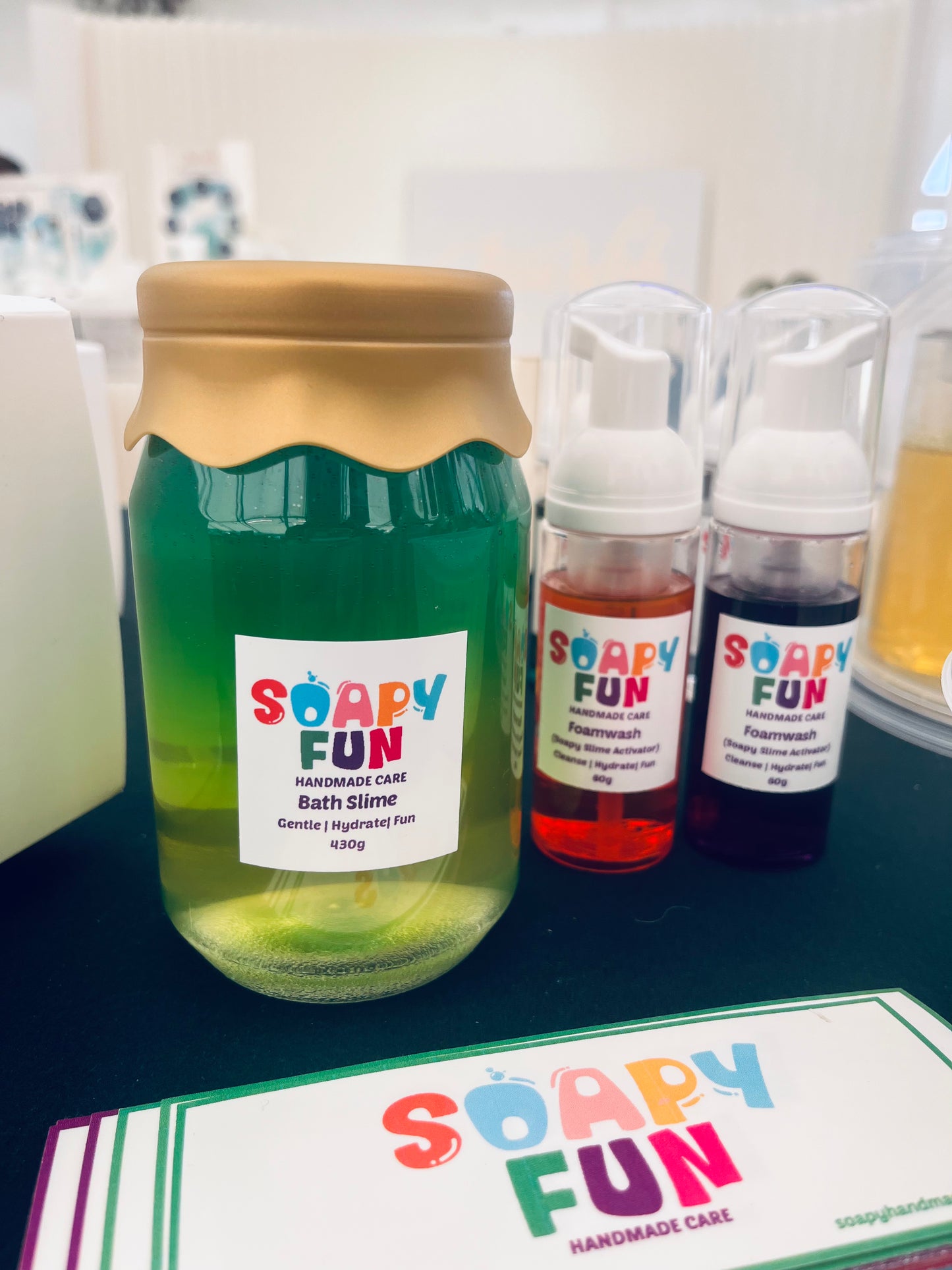 Soapy Bath Slime Set