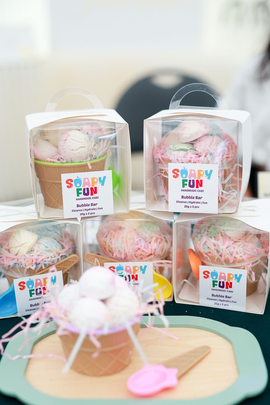Soapy Bubble Ice Cream Cup